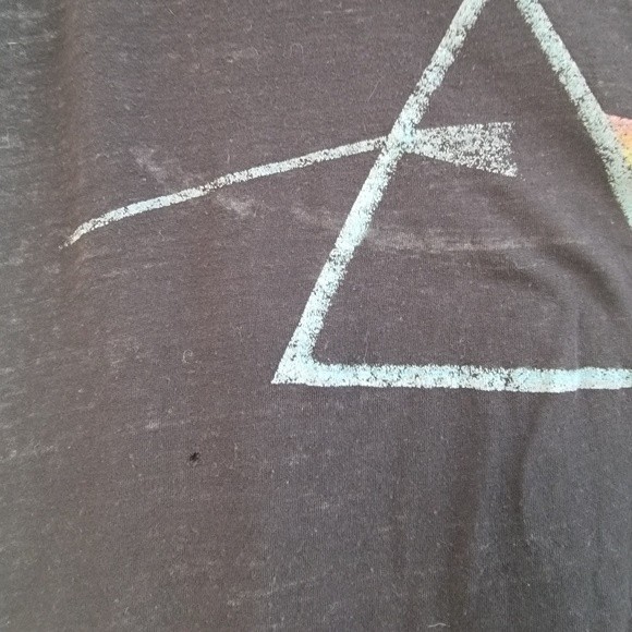 womens pink floyd burnout tshirt sz medium - Picture 2 of 4